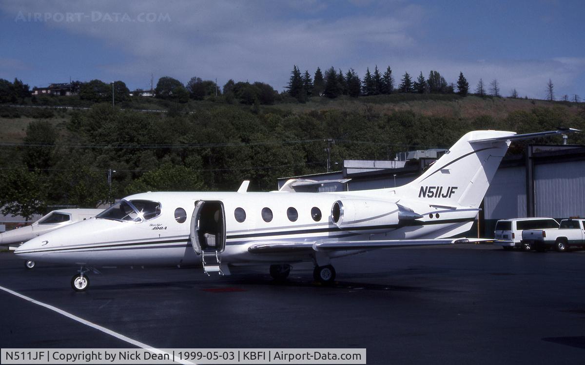 N511JF, 1992 Beechcraft 400A Beechjet C/N RK-34, KBFI (Currently registered N184AR)
