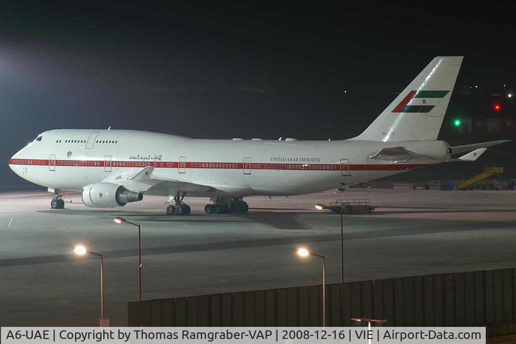 A6-UAE, 1999 Boeing 747-48EM C/N 28551, UAE - Royal Flight Boeing 747-400
