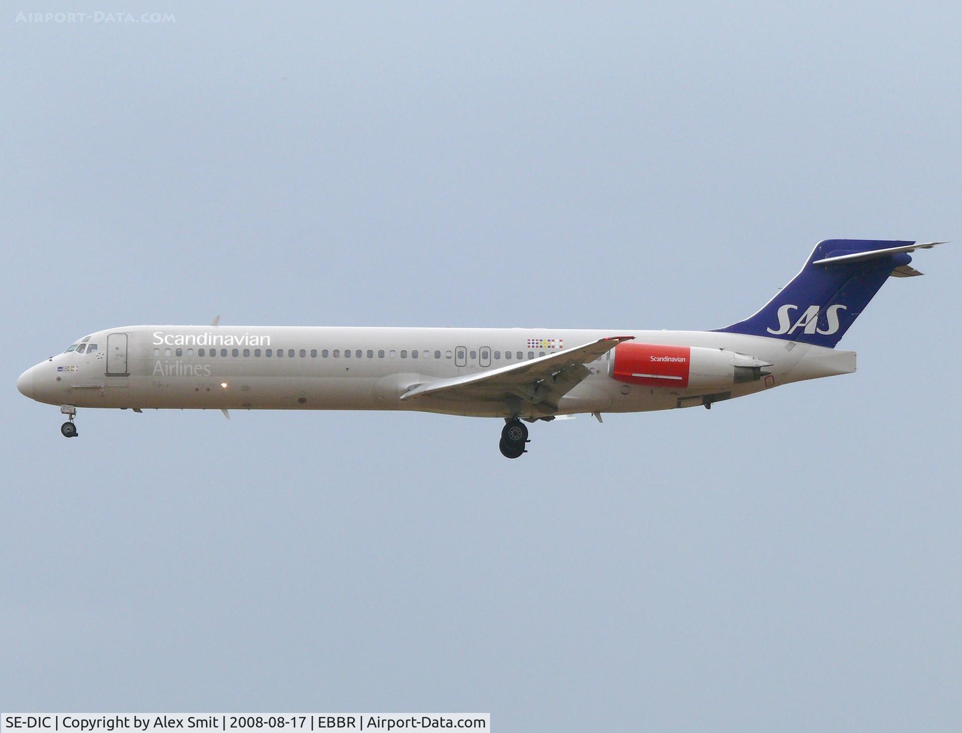 SE-DIC, McDonnell Douglas MD-87 (DC-9-87) C/N 49607, McDonnell Douglas MD-87 SE-DIC SAS