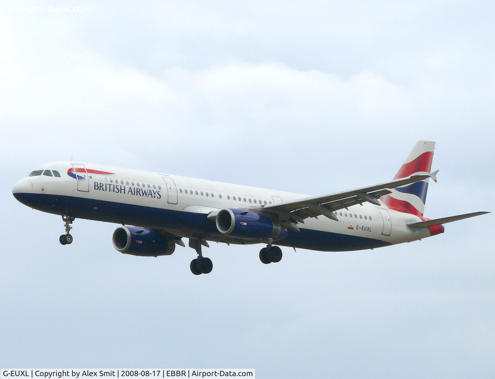 G-EUXL, 2007 Airbus A321-231 C/N 3254, Airbus A321-231 G-EUXL British Airways