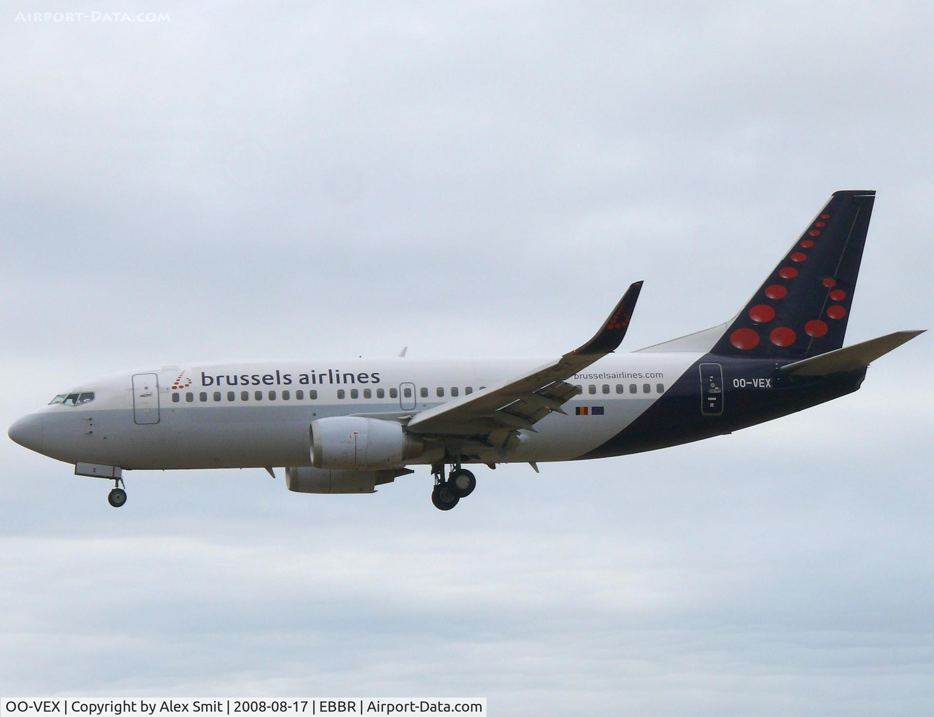 OO-VEX, 1997 Boeing 737-36N C/N 28670, Boeing B737-36N OO-VEX Brussels Airlines
