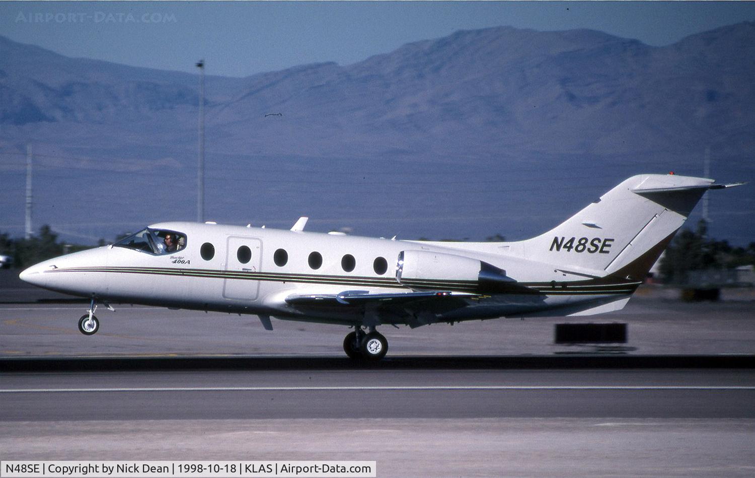 N48SE, 1992 Beech 400A Beechjet C/N RK-48, KLAS