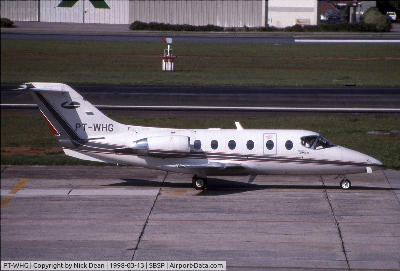 PT-WHG, 1992 Beechcraft 400A Beechjet C/N RK-54, SBSP