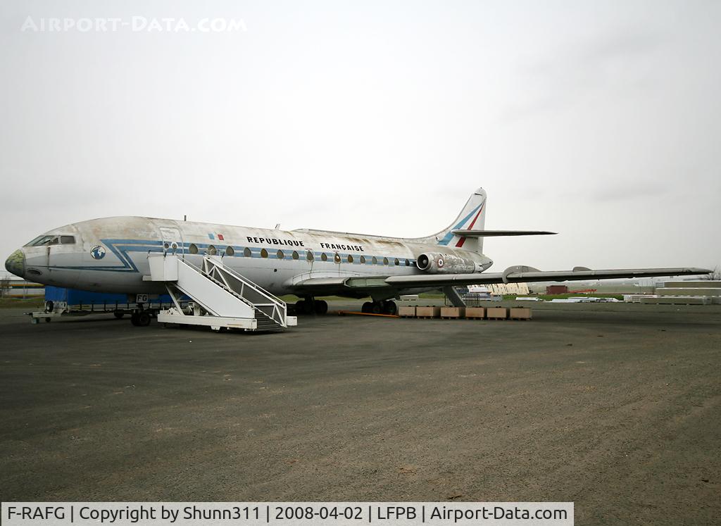 F-RAFG, 1963 Sud Aviation SE-210 Caravelle III C/N 141, Stored at Dugny Store...