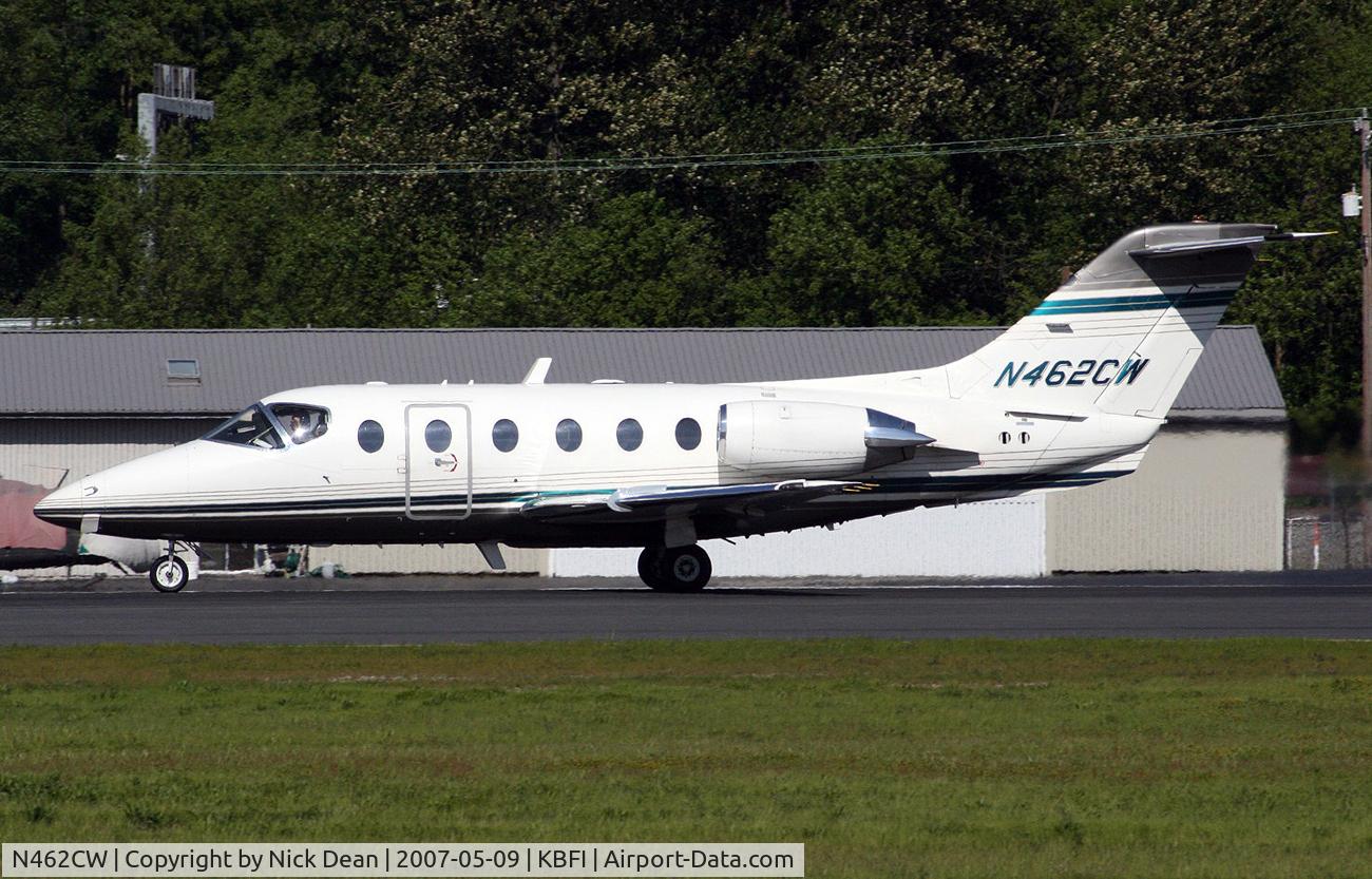 N462CW, 1992 Beechcraft 400A Beechjet C/N RK-62, KBFI (RK-62 seen here as N462CW was N8083N and is now N5895K)