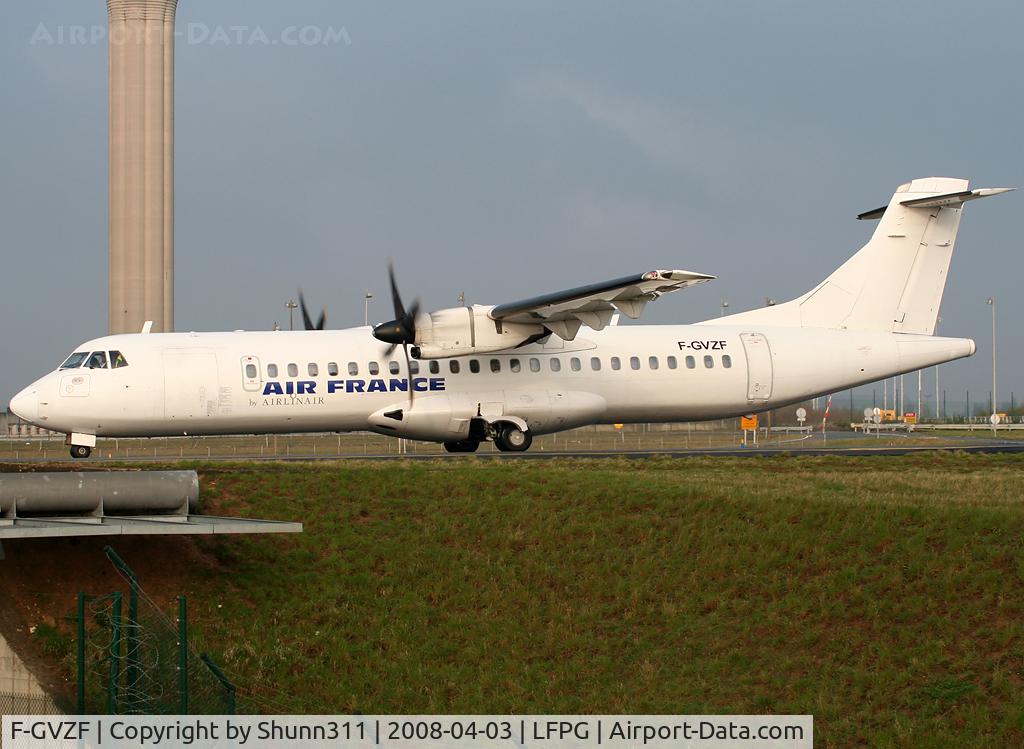 F-GVZF, 1995 ATR 72-212 C/N 461, Taxiing on parallels runways