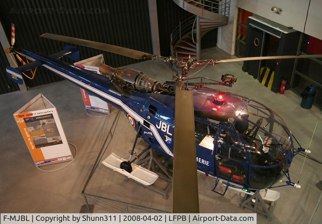 F-MJBL, Eurocopter SA-319B Alouette III C/N 2009, Preserved inside Le Bourget Museum