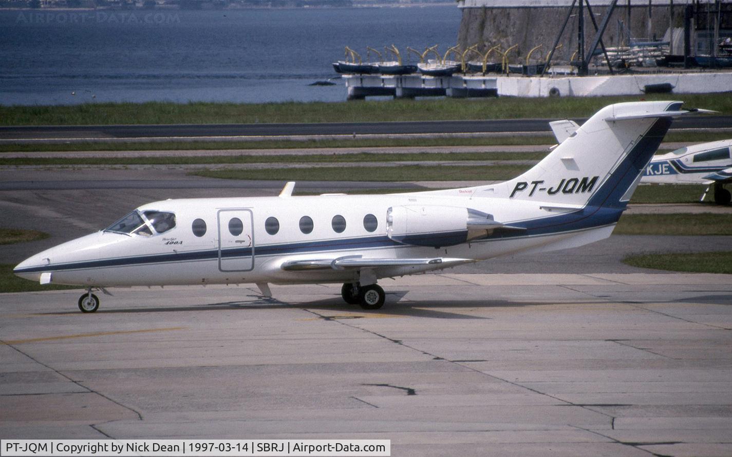 PT-JQM, 1993 Beechcraft 400A Beechjet C/N RK-63, SBRJ (RK-63 Currently registered N304JR)