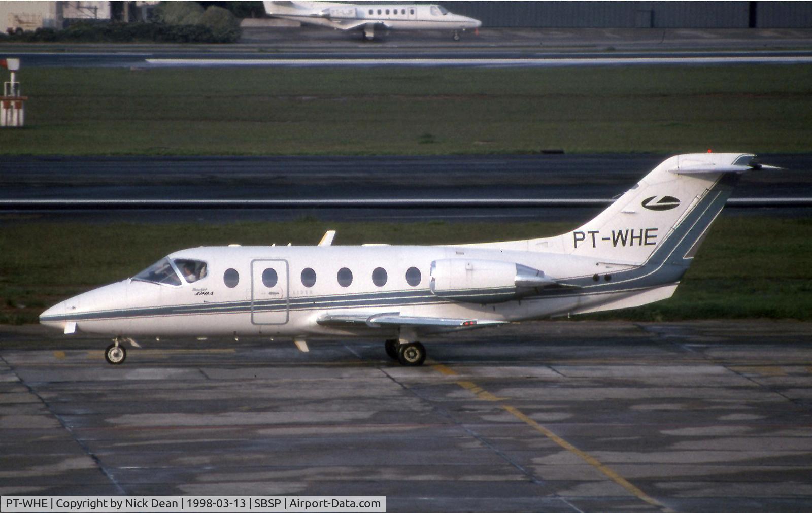 PT-WHE, 1993 Beechcraft 400A Beechjet C/N RK-81, SBSP