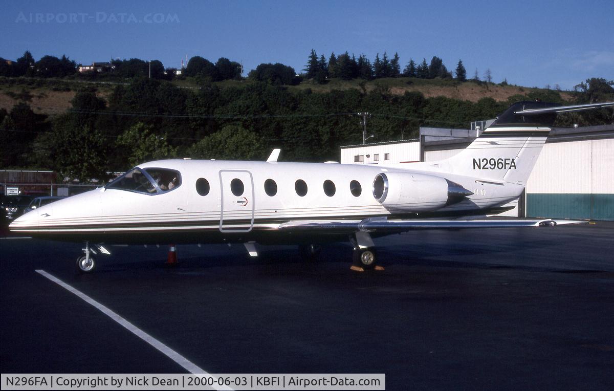 N296FA, 1994 Beechcraft 400A Beechjet C/N RK-91, KBFI (Currently registered N491CW)