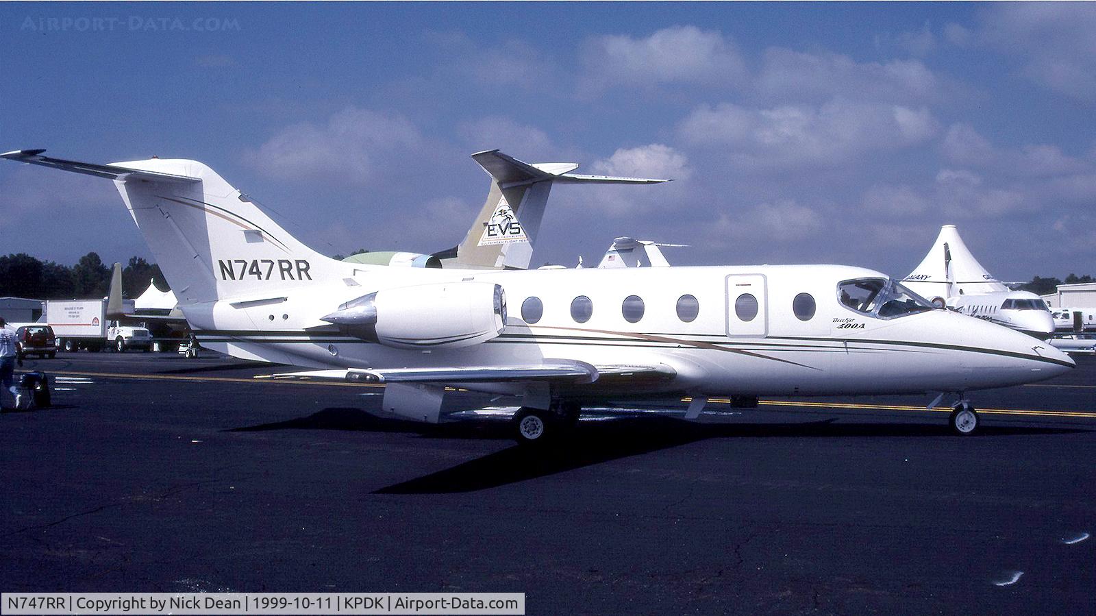 N747RR, 1994 Beech 400A Beechjet C/N RK-95, kpdk
