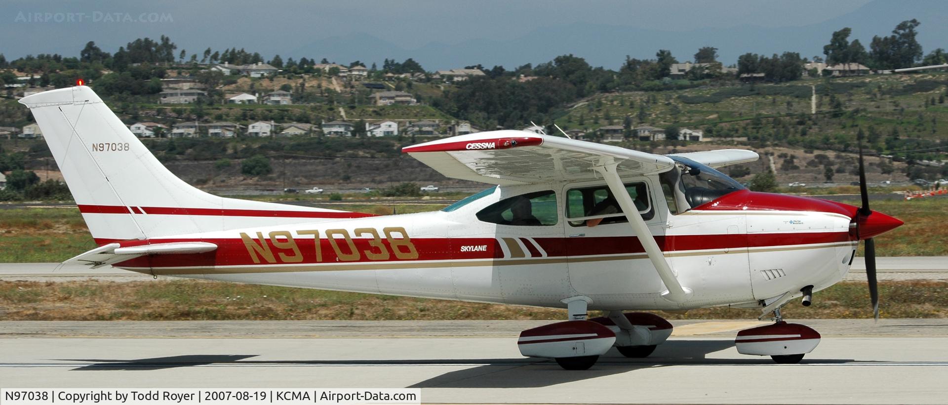 N97038, Cessna 182 Skylane C/N 18266947, Cessna 182 Skylane