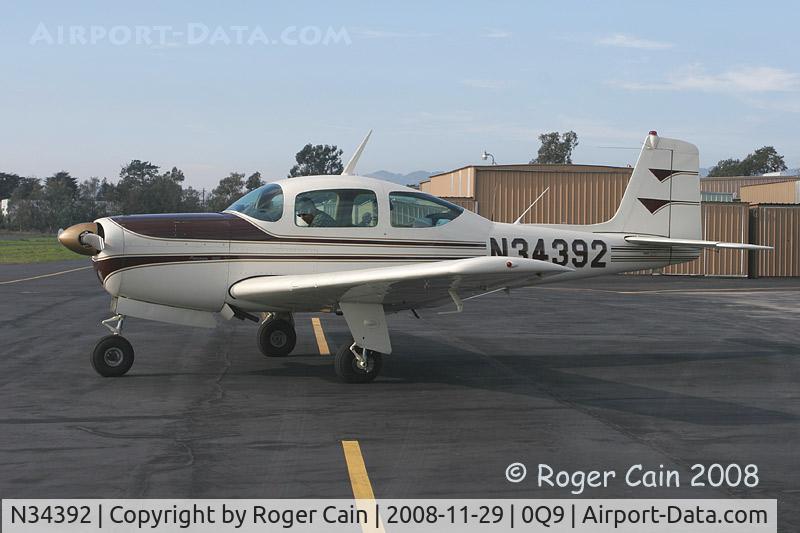 N34392, 1962 Meyers Industries Inc 200B C/N 274, Geeting ready to taxi out