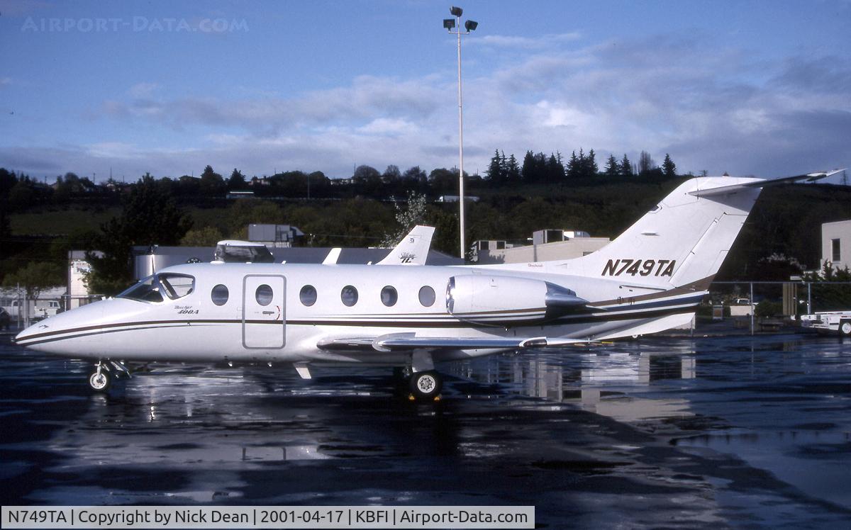 N749TA, 1997 Beechcraft 400A Beechjet C/N RK-149, KBFI