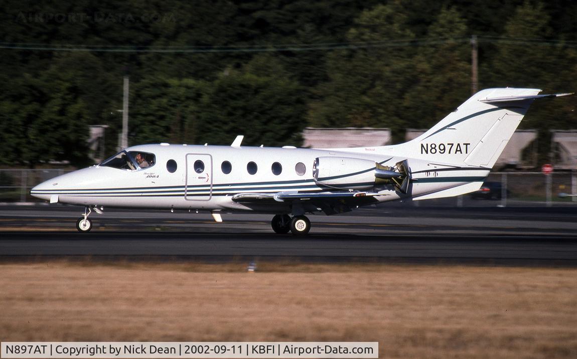 N897AT, 1997 Beechcraft 400A Beechjet C/N RK-157, KBFI (Currently registered N157WH)