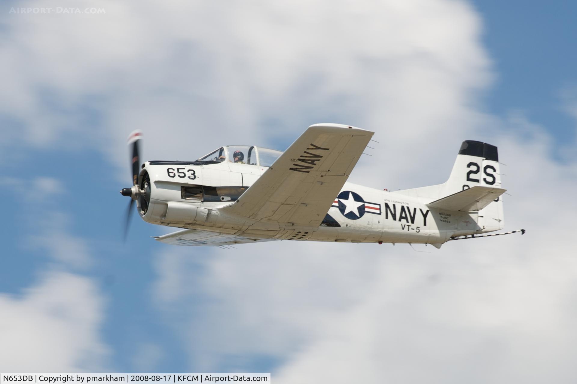 N653DB, 1957 North American T-28C Trojan Trojan C/N 226-230, AirExpo 2008 at Flying Cloud Airport, Eden Prairie, MN