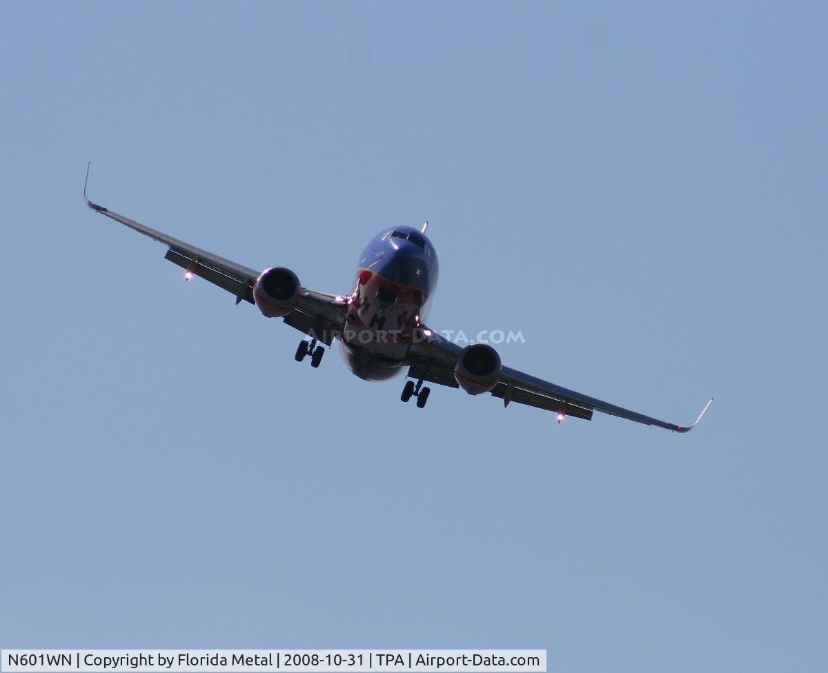 N601WN, 1995 Boeing 737-3H4 C/N 27695, Southwest 737-300