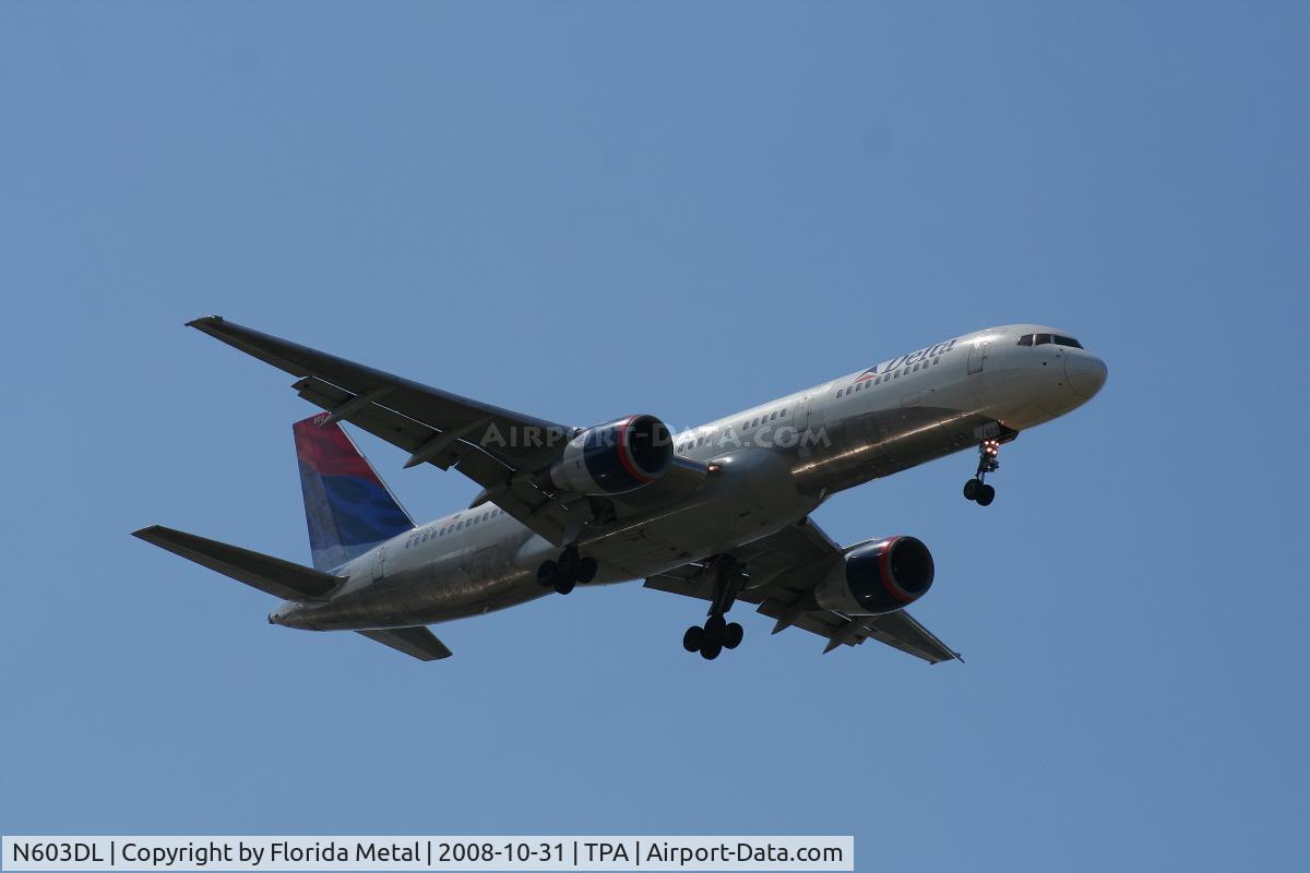 N603DL, 1984 Boeing 757-232 C/N 22810, Delta 757-200