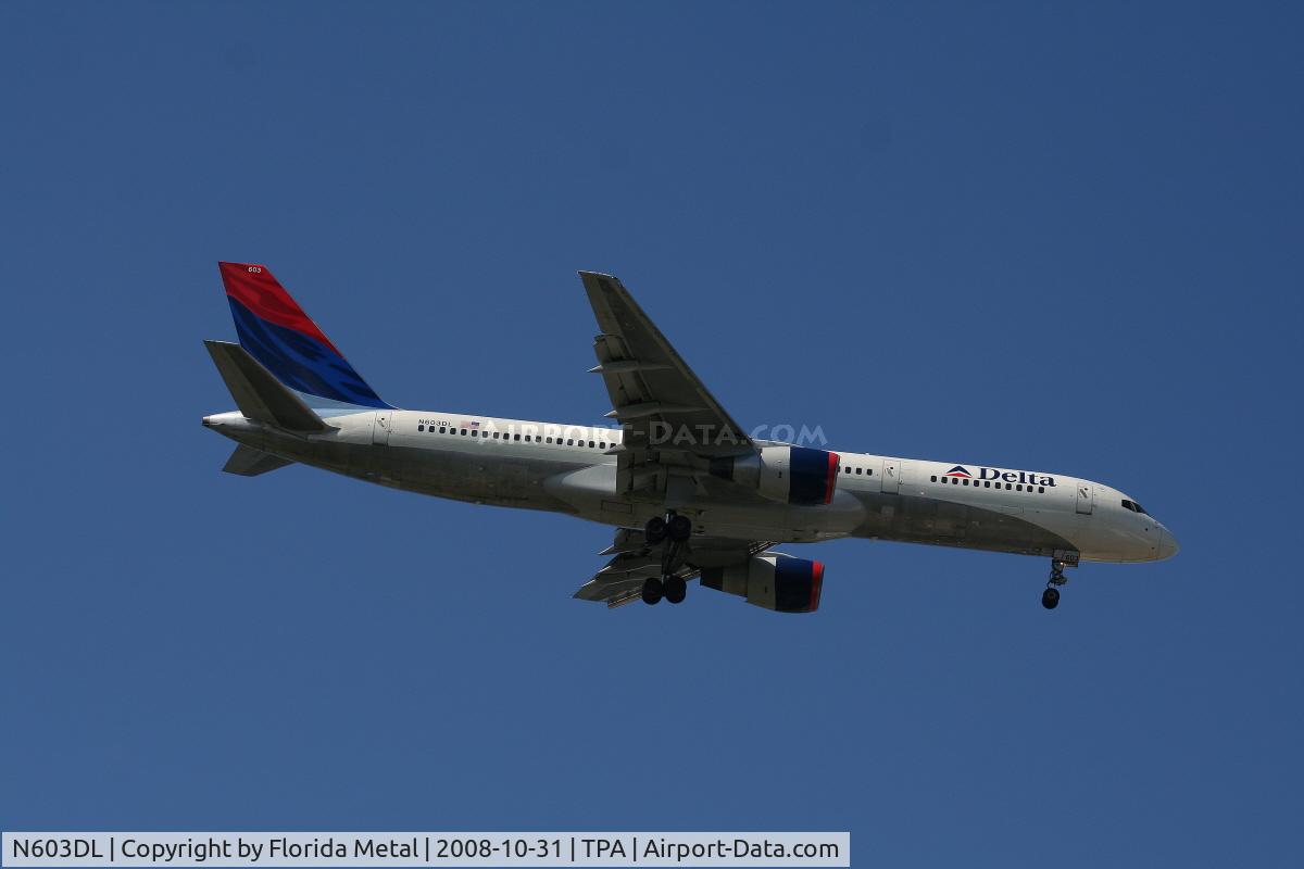 N603DL, 1984 Boeing 757-232 C/N 22810, Delta 757-200