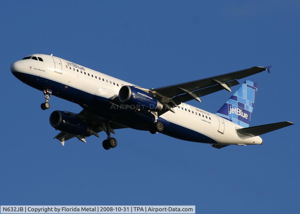 N632JB, 2006 Airbus A320-232 C/N 2647, Jet Blue A320