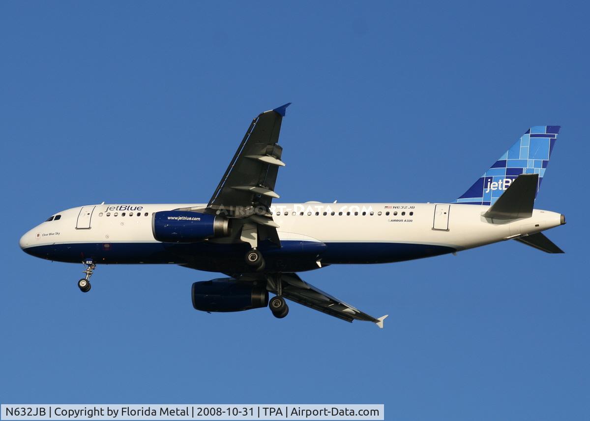 N632JB, 2006 Airbus A320-232 C/N 2647, Jet Blue A320