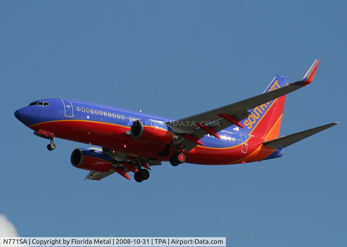 N771SA, 2000 Boeing 737-7H4 C/N 27879, Southwest 737-700