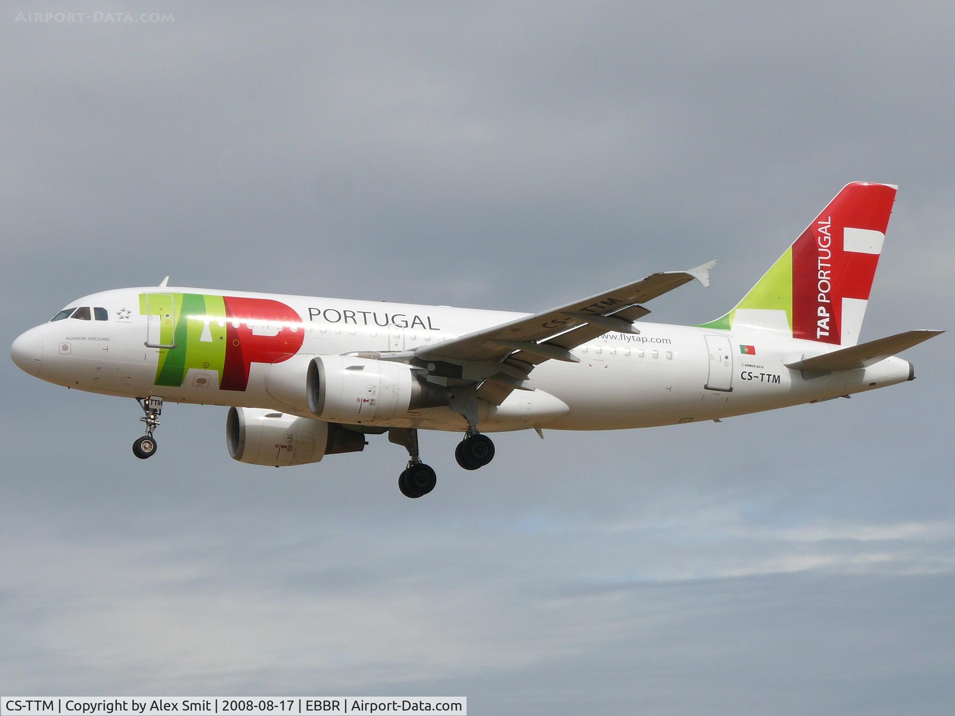 CS-TTM, 1999 Airbus A319-111 C/N 1106, Airbus A319-111 CS-TTM TAP Air Portugal