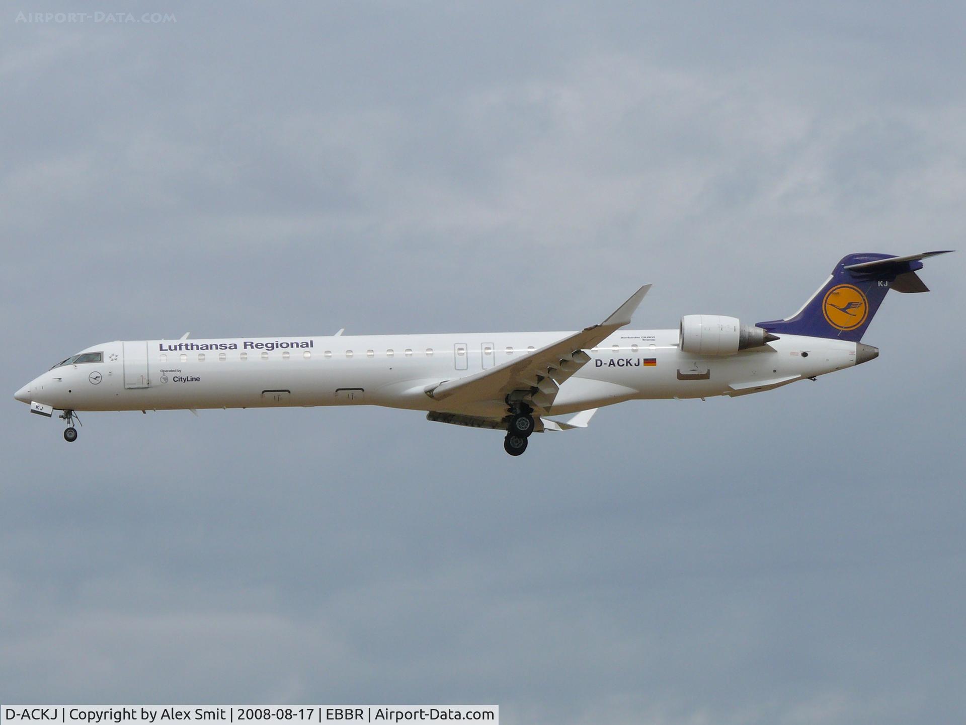 D-ACKJ, 2006 Bombardier CRJ-900LR (CL-600-2D24) C/N 15089, Bombardier CRJ900LR D-ACKJ Lufthansa Regional