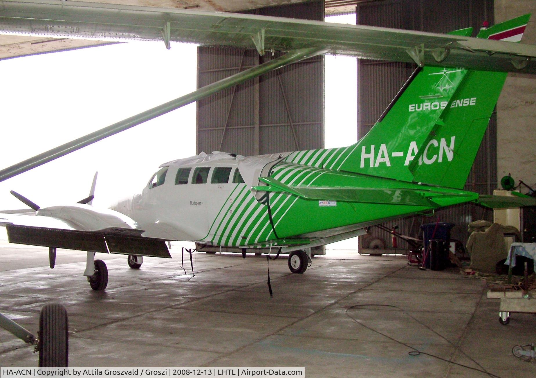 HA-ACN, 1976 Cessna 402B Businessliner C/N 402B-1037, Tököl airport,  LHTL Hungary