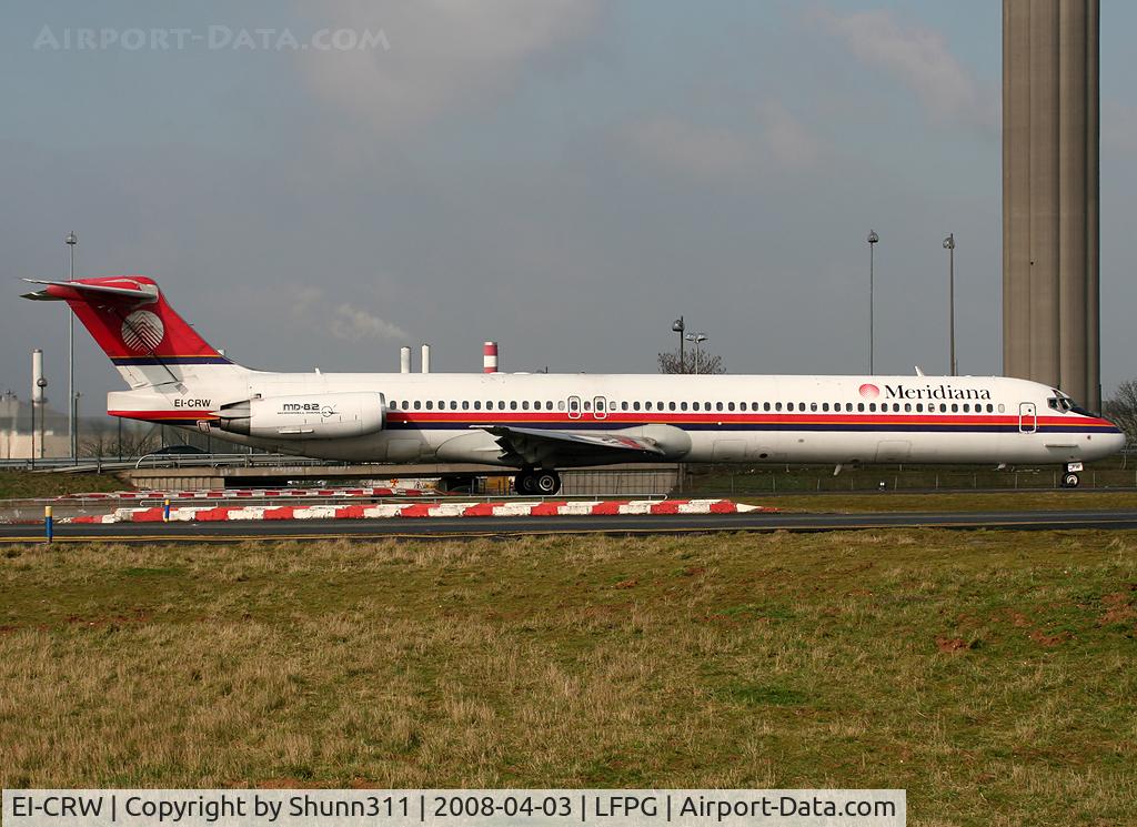 EI-CRW, 1991 McDonnell Douglas MD-83 (DC-9-83) C/N 49951, Passing on parallels runways