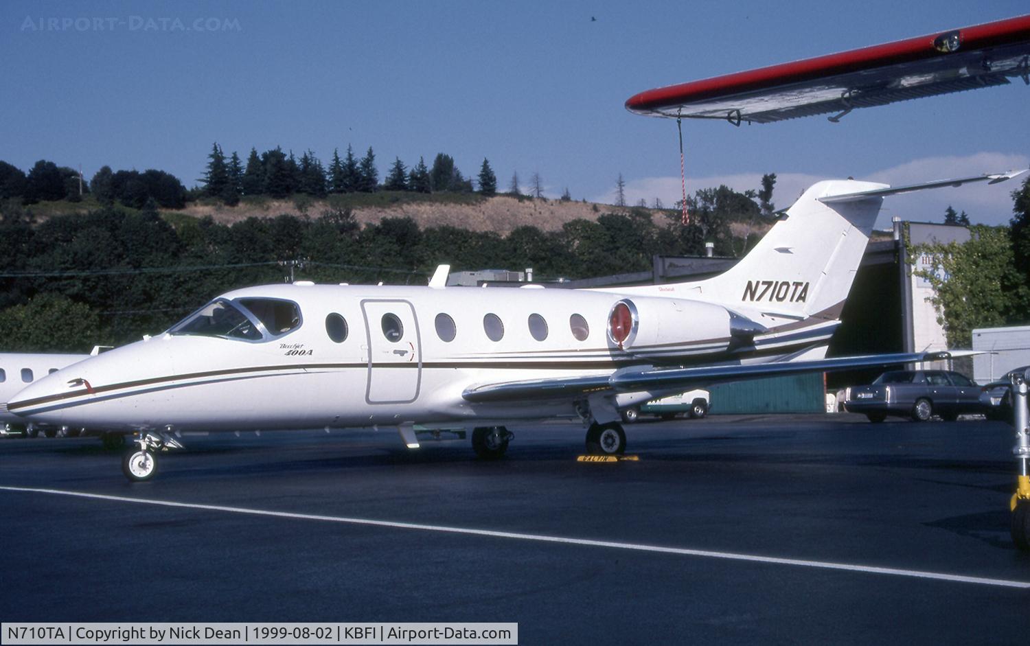 N710TA, 1998 Beech 400A Beechjet C/N RK-183, KBFI