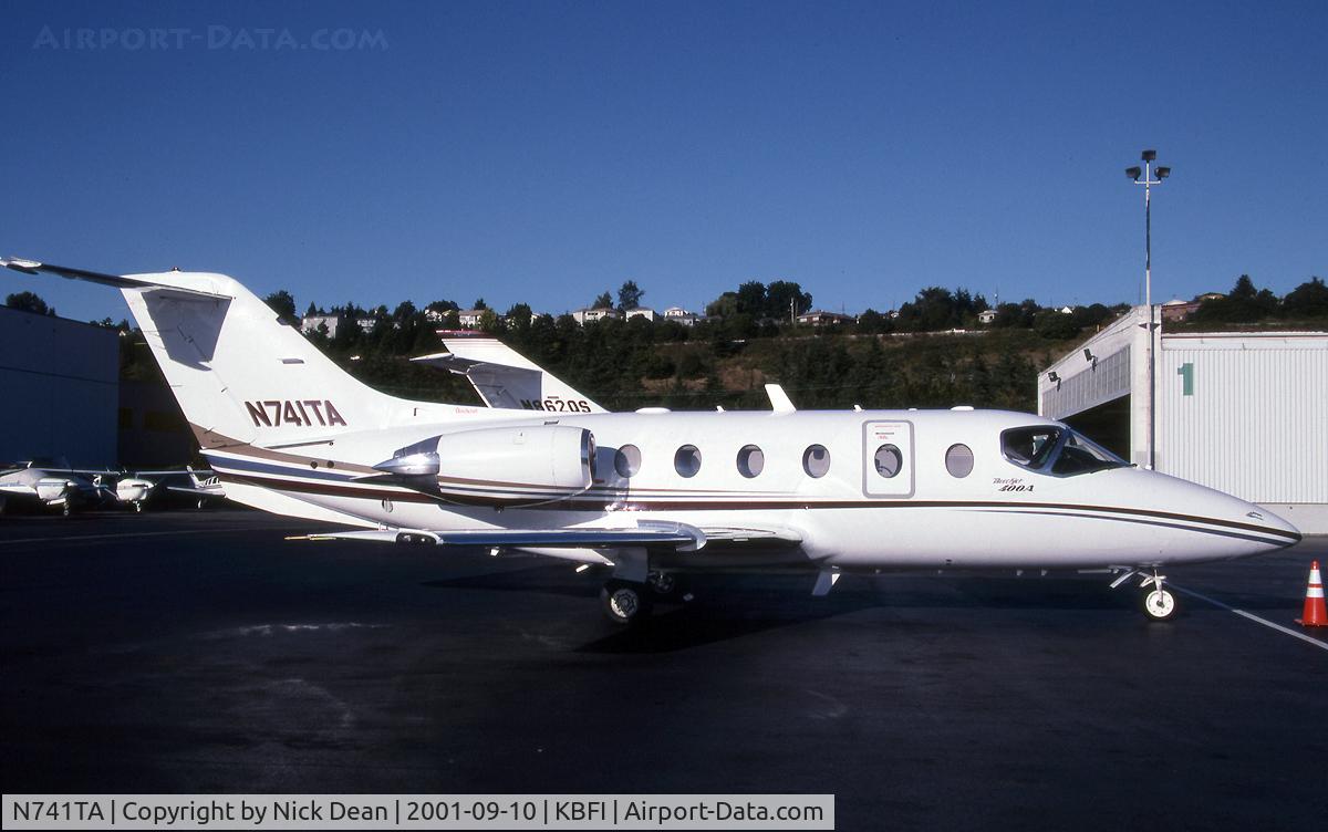 N741TA, 1998 Beech 400A Beechjet C/N RK-201, KBFI