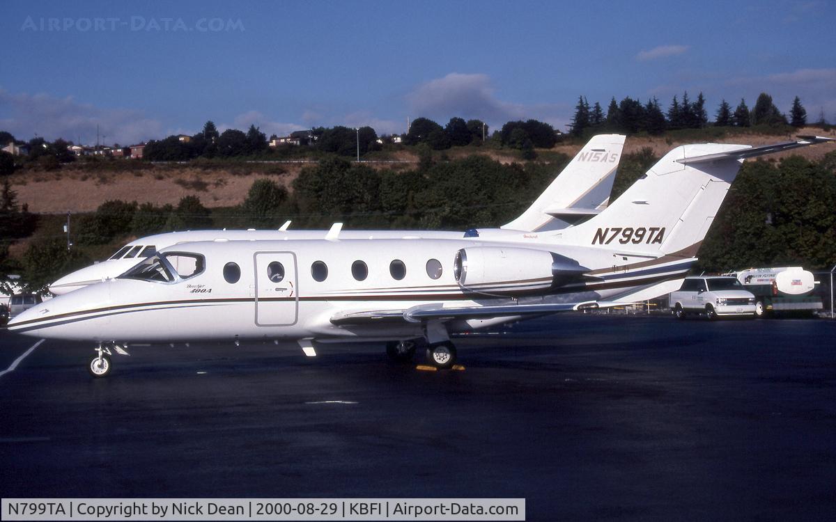 N799TA, 1998 Beechcraft 400A Beechjet C/N RK-209, KBFI (Currently registered N413LX)