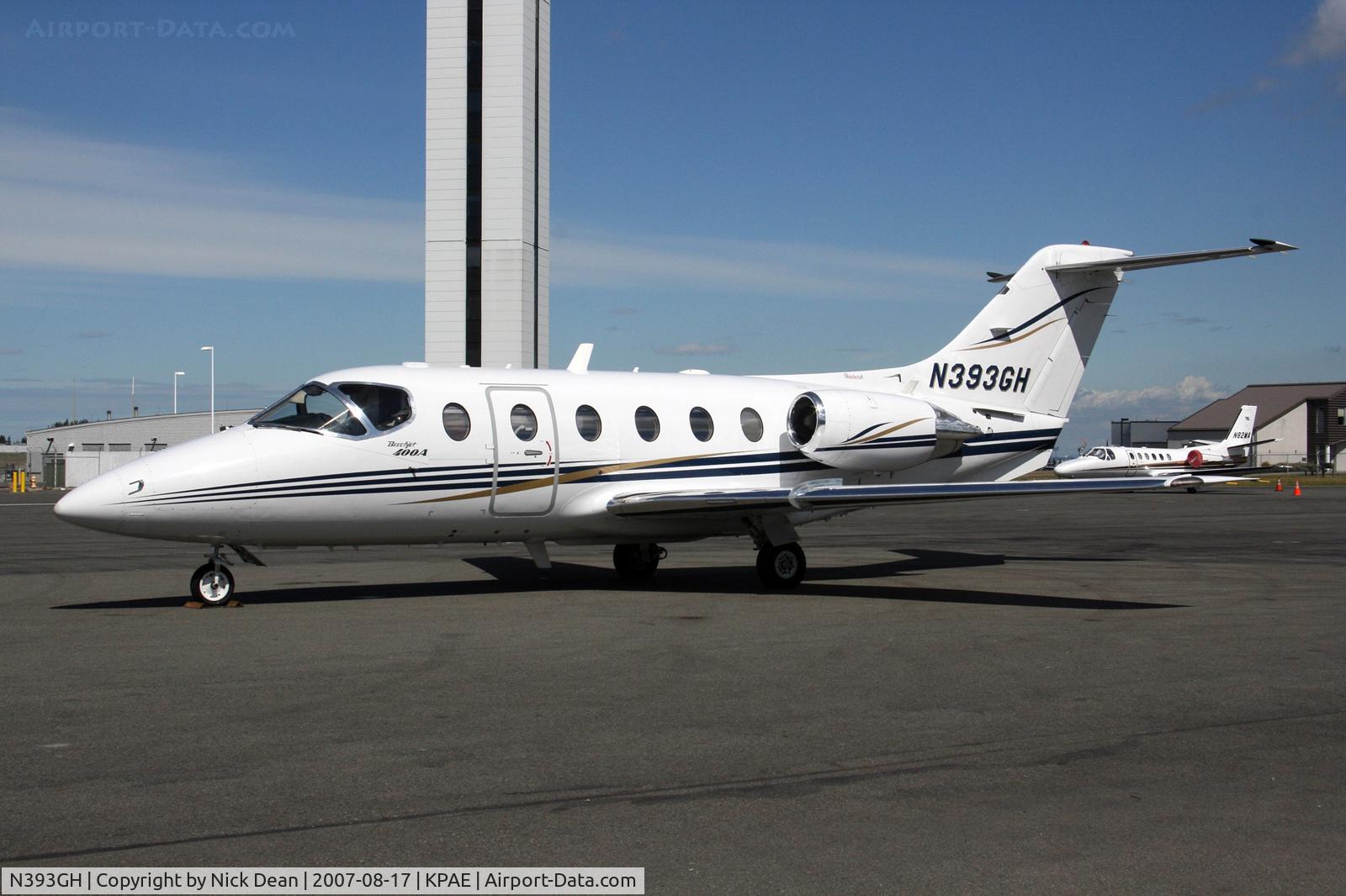 N393GH, 1999 Raytheon Aircraft Company 400A C/N RK-240, KPAE