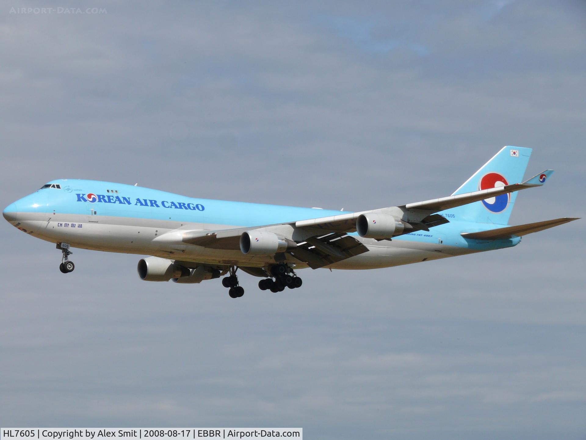 HL7605, 2006 Boeing 747-4B5ERF C/N 35526, Boeing B747-4B5ERF HL7605 Korean Air Cargo