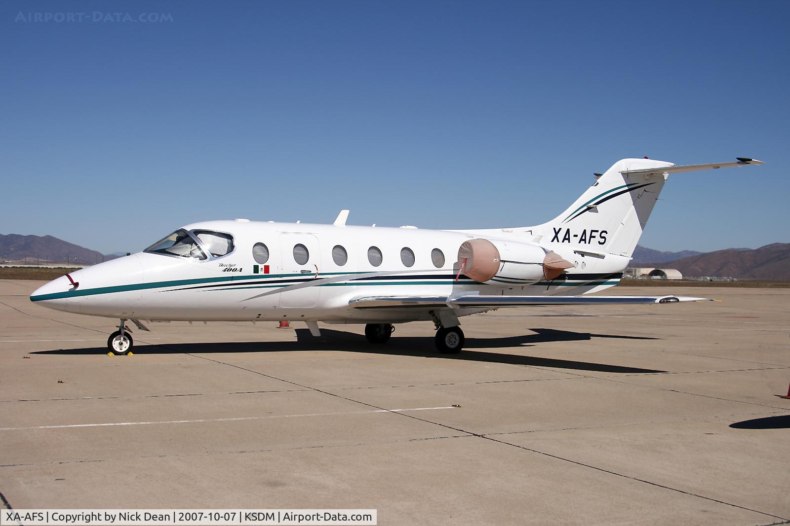 XA-AFS, 2000 Beechcraft 400A Beechjet C/N RK-259, KSDM