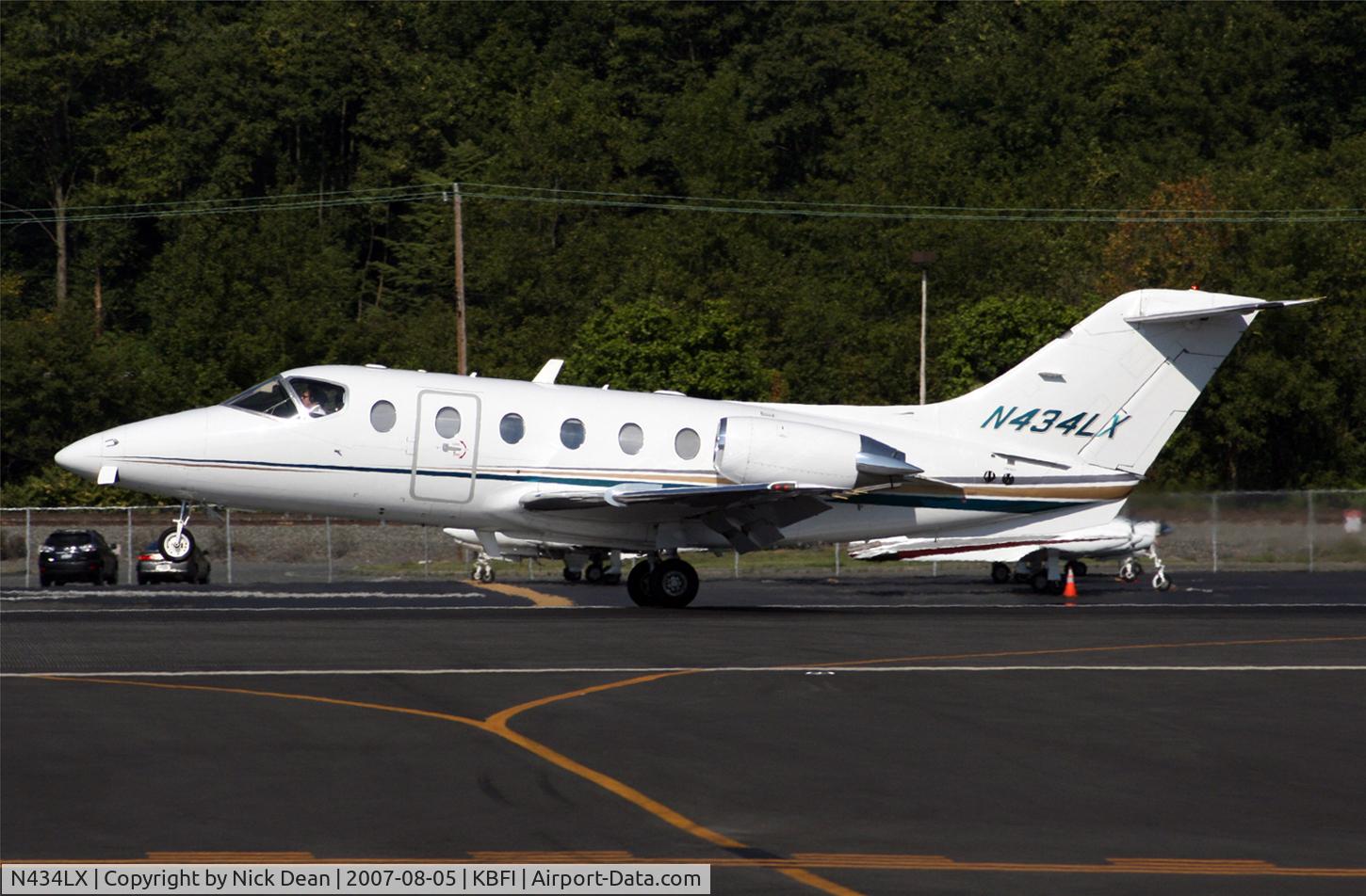N434LX, 2000 Raytheon Aircraft Company 400A C/N RK-274, KBFI