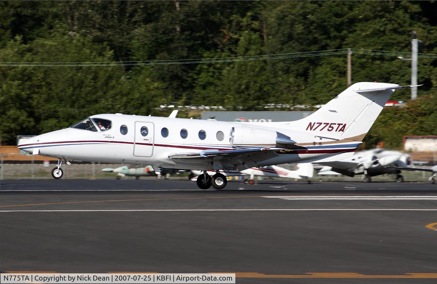 N775TA, 2000 Beechcraft 400A Beechjet C/N RK-276, KBFI (Currently registered N435LX)