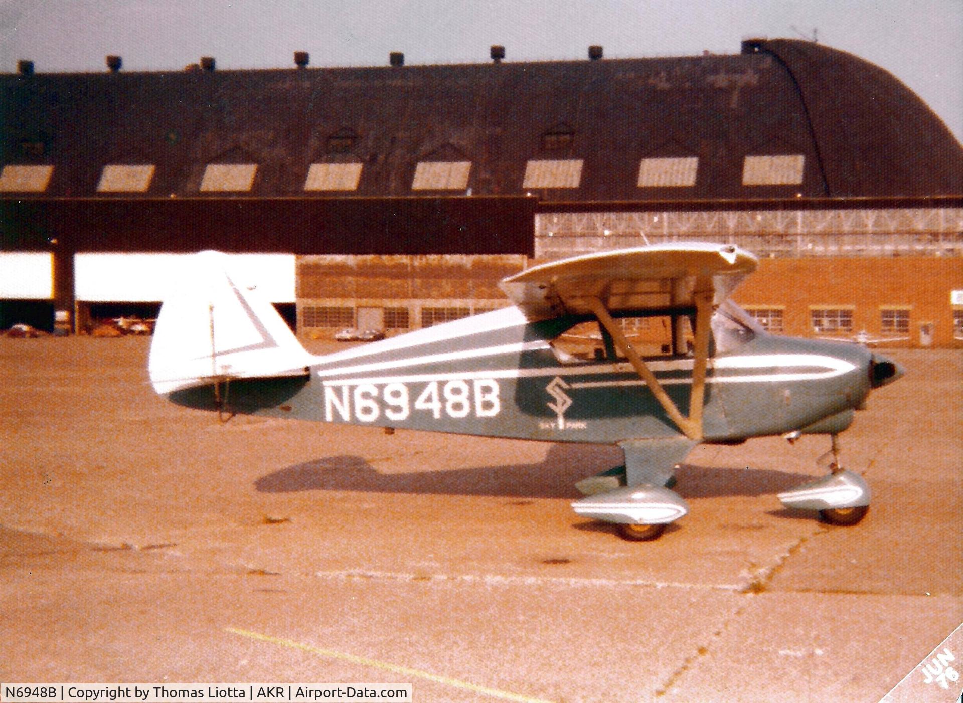 N6948B, 1956 Piper PA-22-150 C/N 22-4228, My first airplane in 1974.