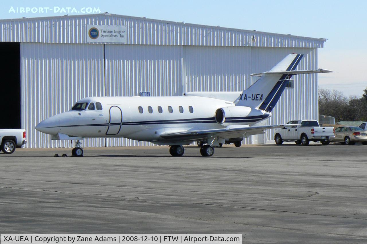 XA-UEA, British Aerospace HS.125-700A C/N 257061, At Meacham Field - Mexican registered Hawker 700A