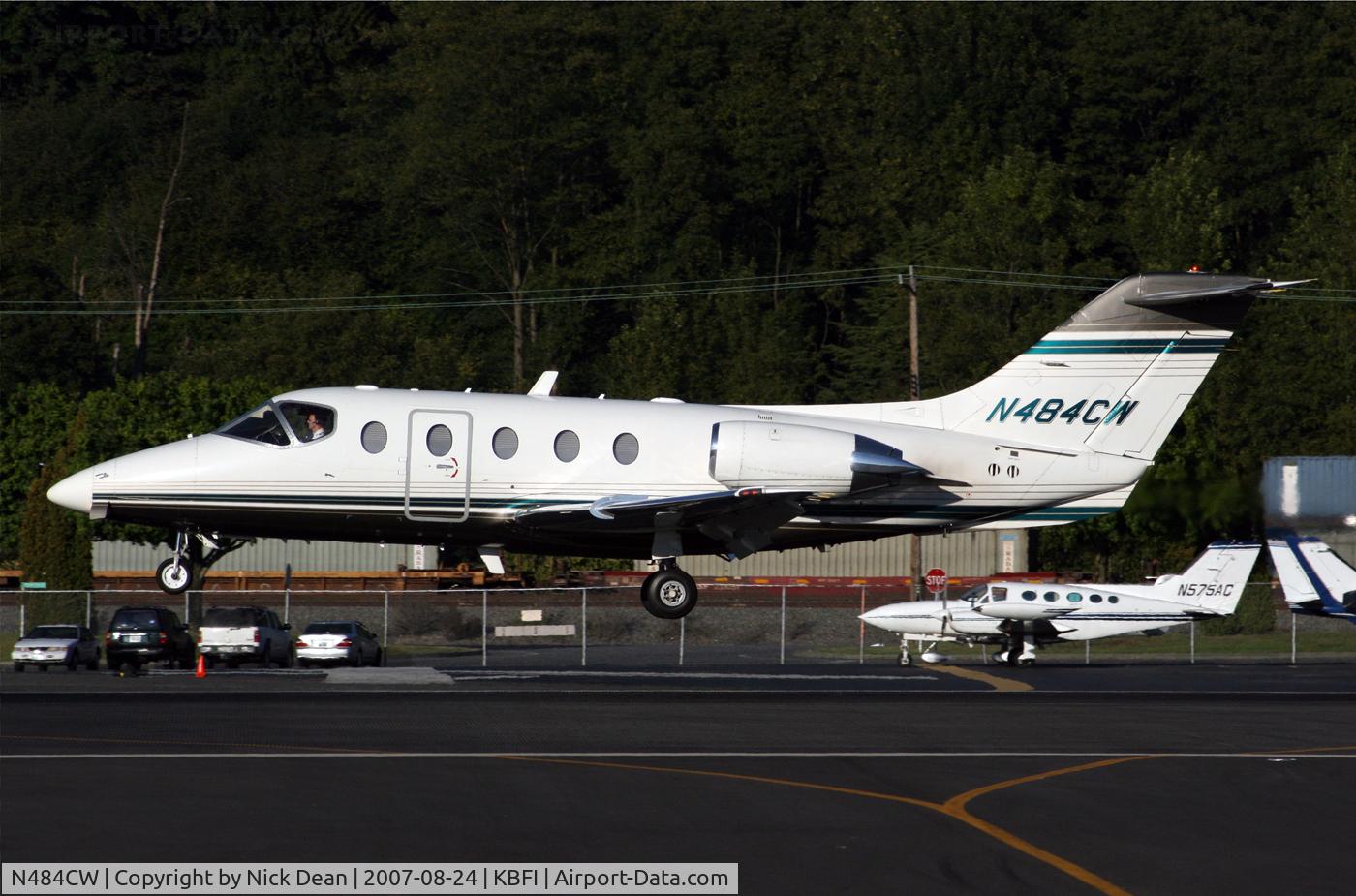 N484CW, 2001 Beechcraft 400A Beechjet C/N RK-334, KBFI (Currently registered N442FL)