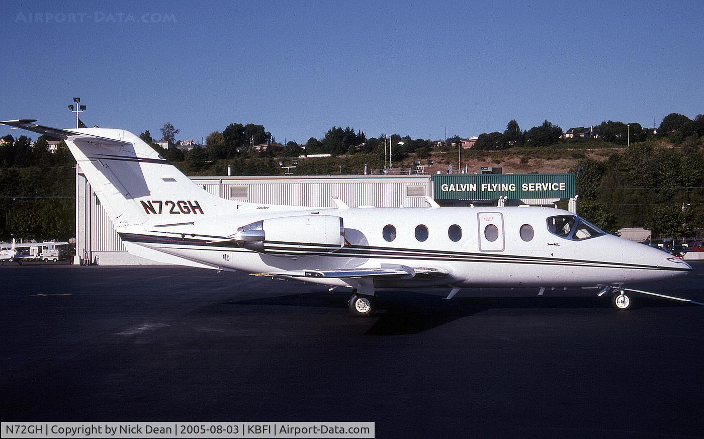 N72GH, Raytheon Aircraft Company 400A C/N RK-370, KBFI