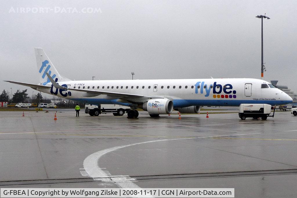 G-FBEA, 2006 Embraer 195LR (ERJ-190-200LR) C/N 19000029, visitor