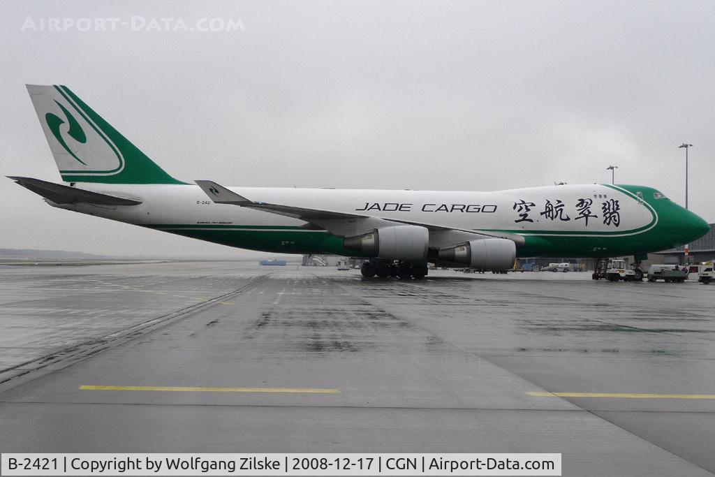B-2421, 2007 Boeing 747-4EVF/ER/SCD C/N 35169, visitor
