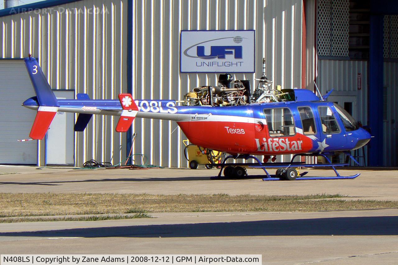 N408LS, 1999 Bell 407 C/N 53328, At Grand Prairie Municipal - Bell 407