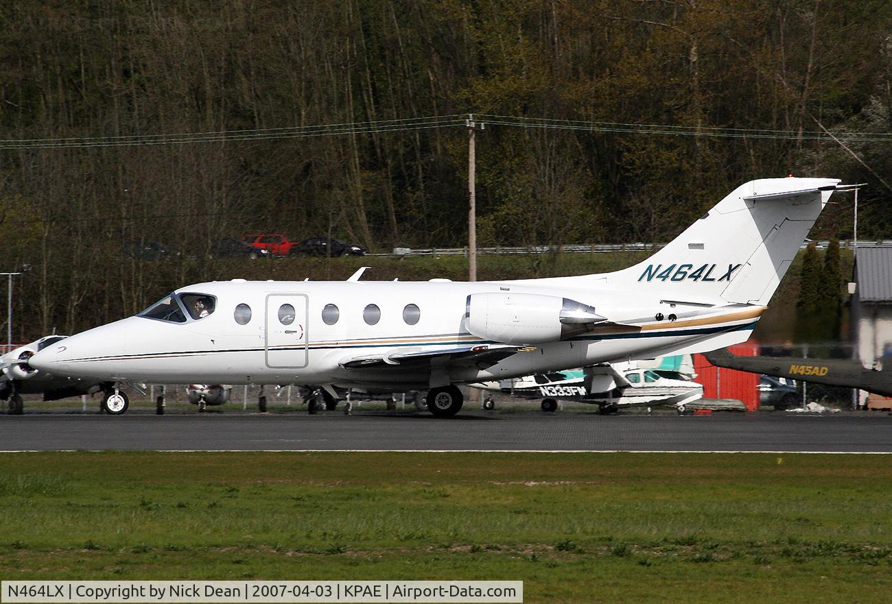 N464LX, Raytheon Aircraft Company 400A C/N RK-453, KPAE