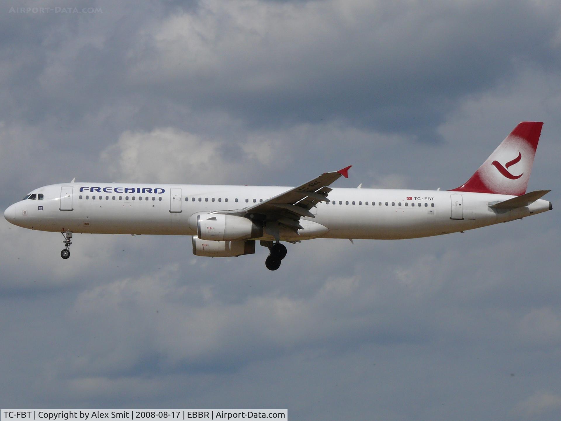 TC-FBT, 1998 Airbus A321-131 C/N 855, Airbus A321-131 TC-FBT Freebird Airlines