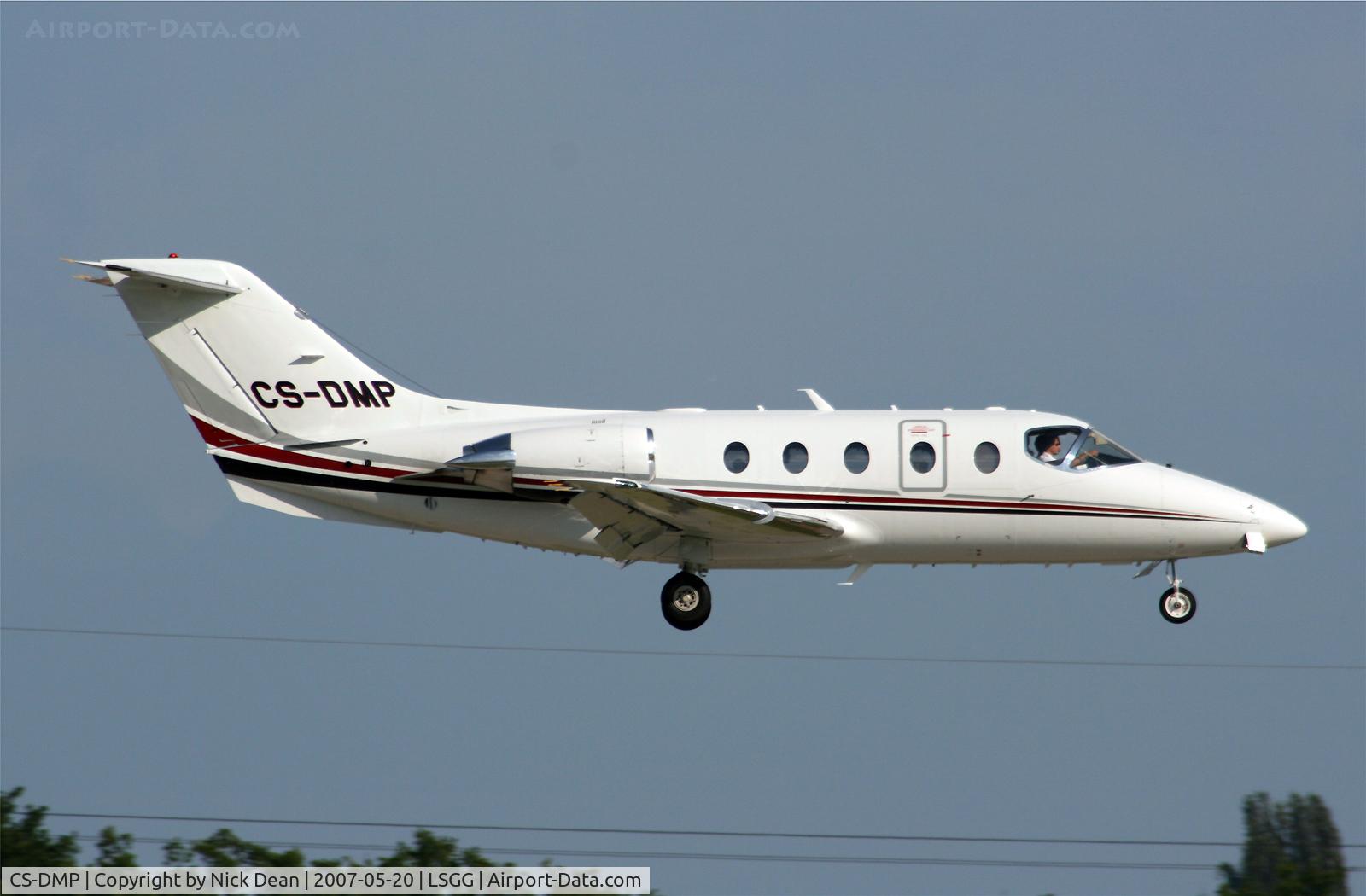CS-DMP, 2007 Hawker Beechcraft 400A Beechjet Beechjet C/N RK-508, LSGG