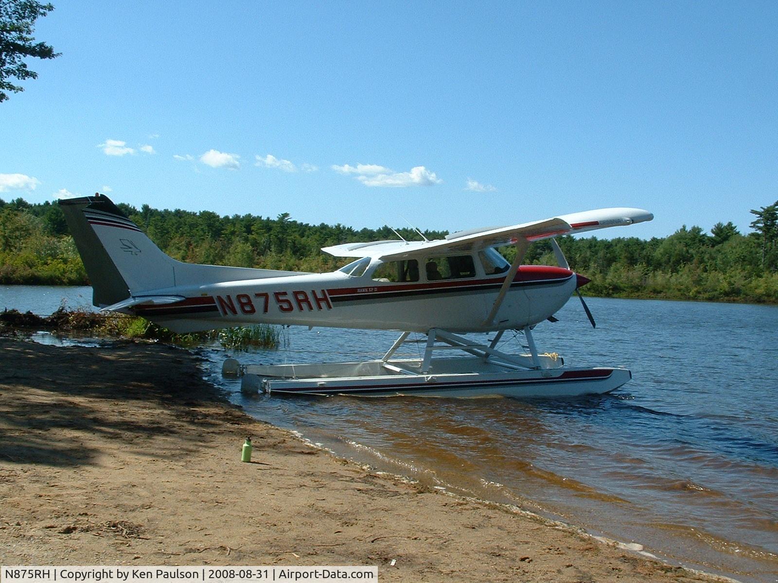 N875RH, 1978 Cessna R172K Hawk XP C/N R1722964, Duxbury, MA Island Creek Pond