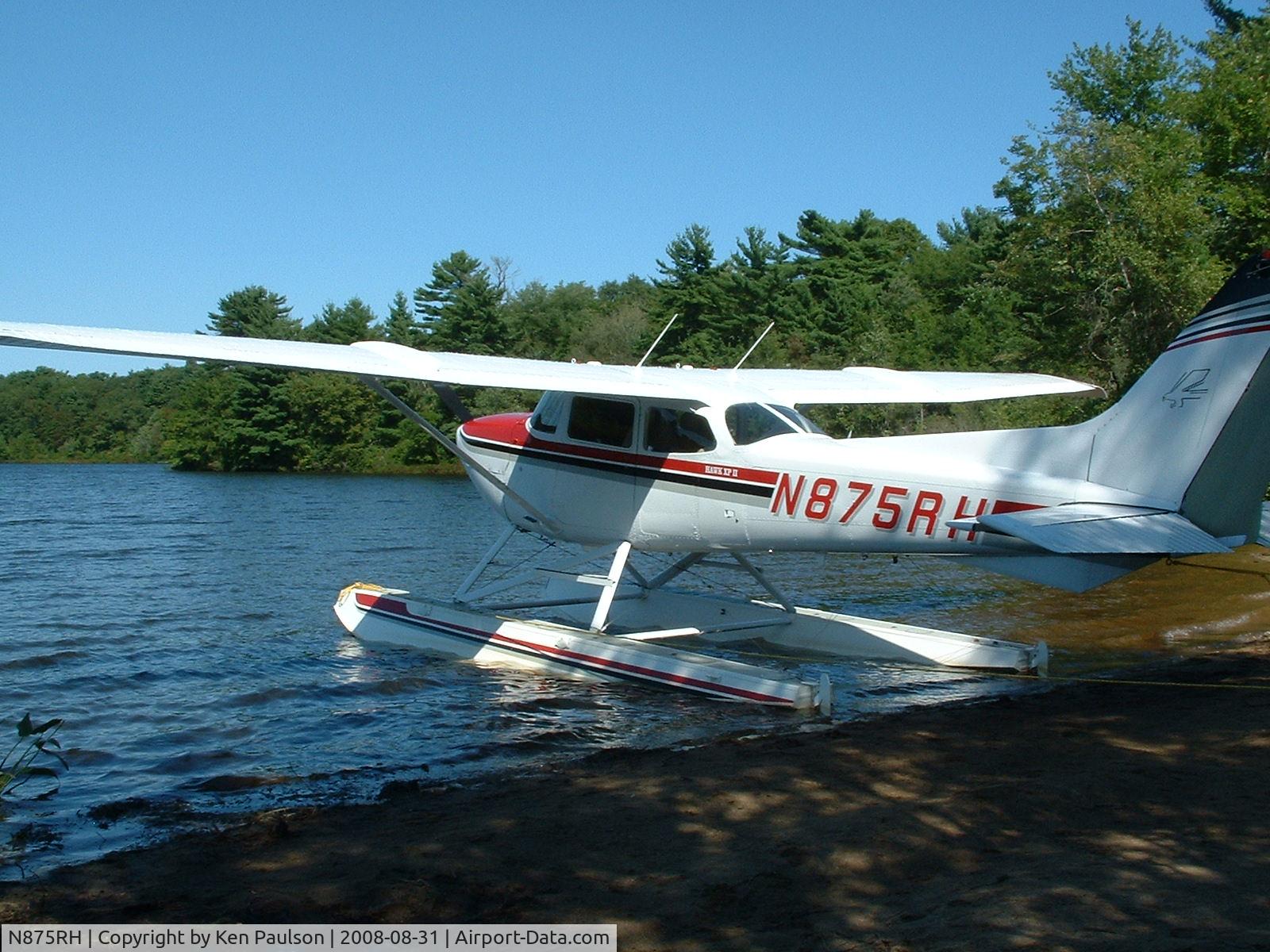 N875RH, 1978 Cessna R172K Hawk XP C/N R1722964, Duxbury, MA Island Creek Pond